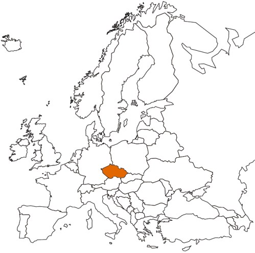 CZE map
